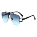 Black gradient blue