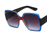 Colorful glitter sunglasses retro sunglasses
