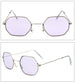Silver frame purple sheet