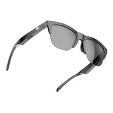 Bluetooth Sunglasses for Men Women Smart Glasses Audio Sunglasses Music Frame Glasses, Polarized Lens, Stereo Speaker, Touch Voice Assistant, Hands-Free Calling, Open Ear Sound -Black